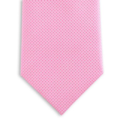 Pink Micro Square Tie