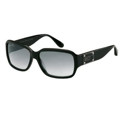 Black brand logo sunglasses