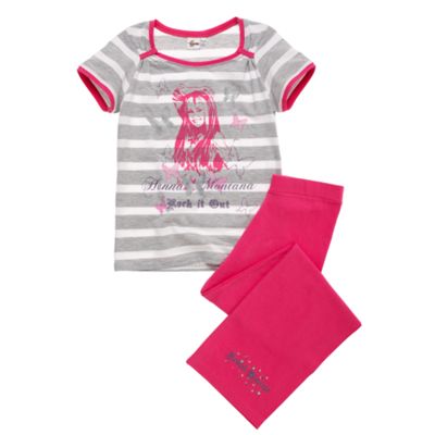 Light grey Hanna Montana striped pyjama