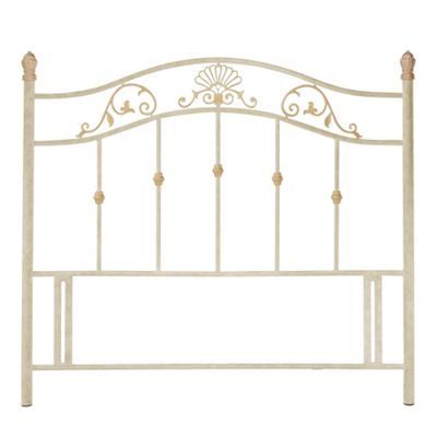 Fossil stone and gold angelica headboard
