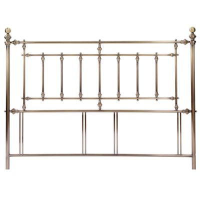 Brass Imperial antique headboard