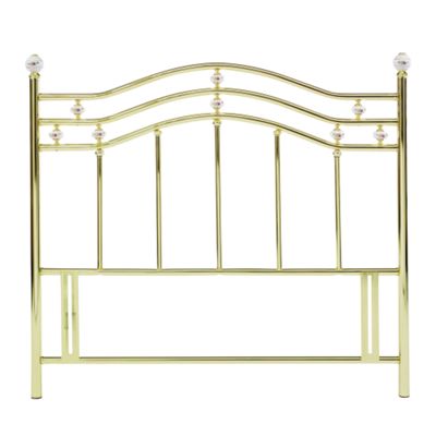 Debenhams Brass plated milano headboard