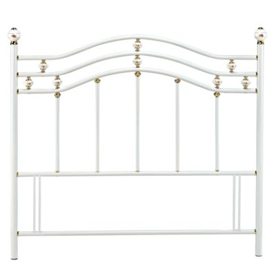 White enamel milano headboard