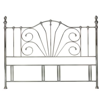 Nickel rebecca headboard