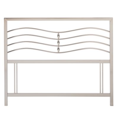 Revo satin nickel headboard