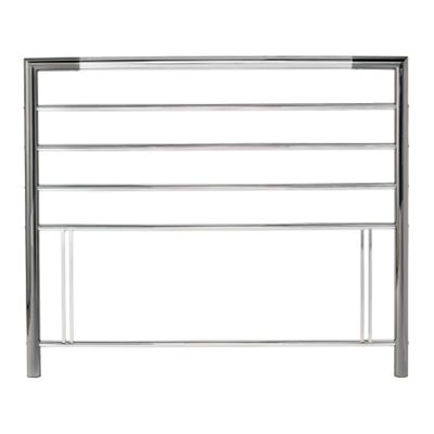 Nickel and chrome urban headboard