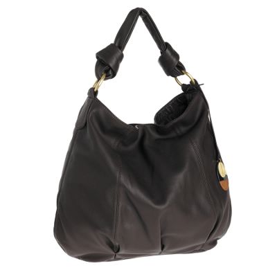 Rocha.John Rocha Chocolate 'Peogeot' slouch bag