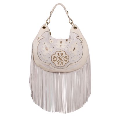 Mischa Barton handbags Bone 'Lennon' tassle shoulder bag