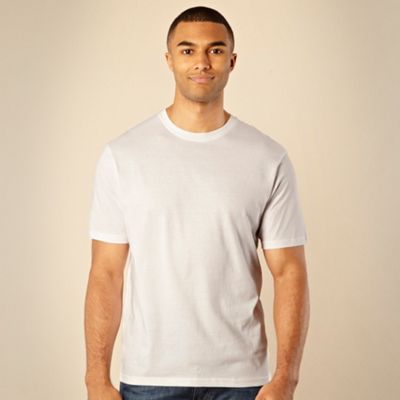 Maine New England White crew neck t-shirt