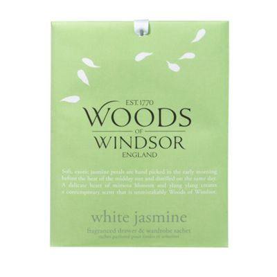 White jasmine draw and wardrobe sachet