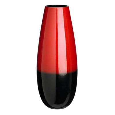 RJR.John Rocha Red reactive tall taper vase- at Debenhams