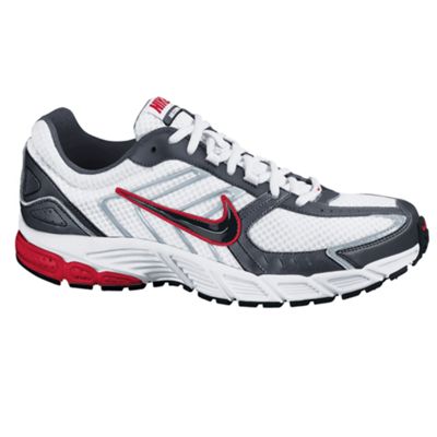 White &39Vapour&39 lace up runner trainers