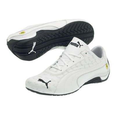 Puma White Drift Cat II Ferrari trainers