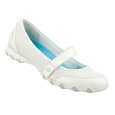 White 'Bikers Melody'trainers