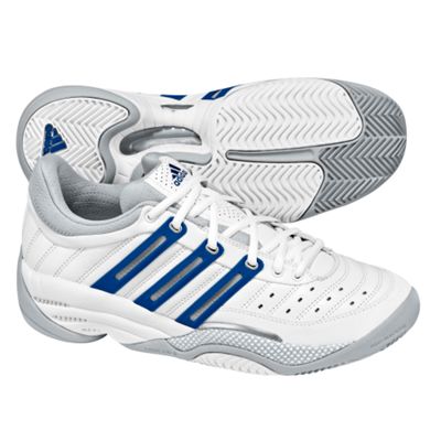 Adidas White Baricade CLS tennis trainers