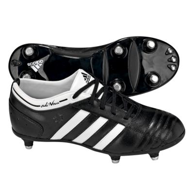 Adidas Black Adi Nova studded football boots