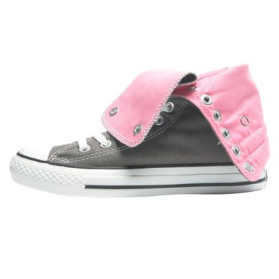 Grey &39Chuck Taylor&39 high plimsolls