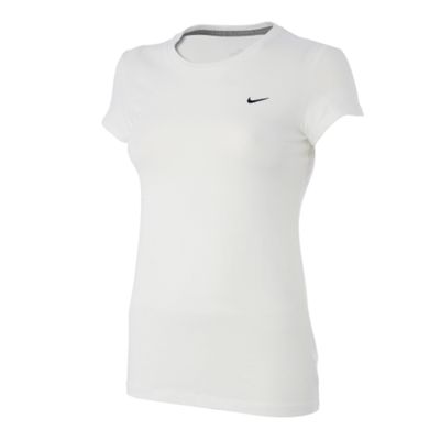 White essential sports t-shirt