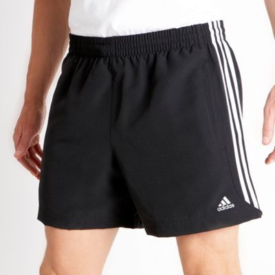 Black 3 Stripe Shorts...