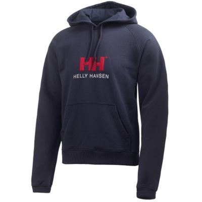 Navy &39HH&39 logo hoodie