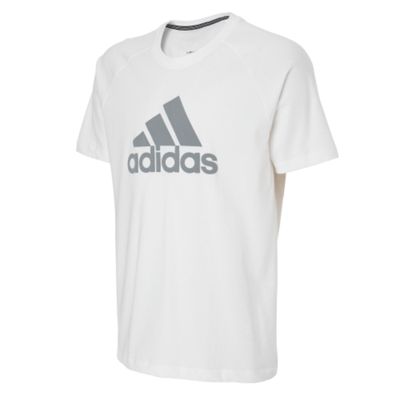 Adidas White essential logo t-shirt