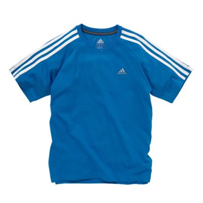 Adidas Blue Performance Essentials t-shirt