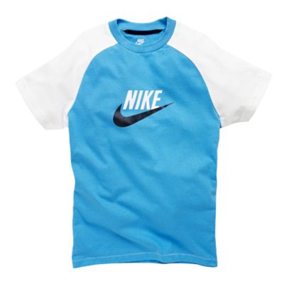 Nike Blue Essentials raglan t-shirt