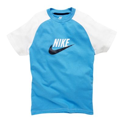 Blue Essentials raglan t-shirt