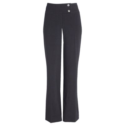 Grey boot cut trousers