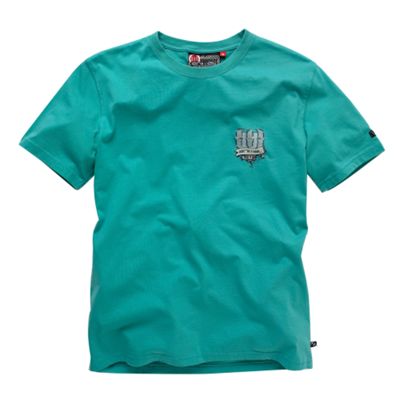Animal Turquoise back claw print t-shirt