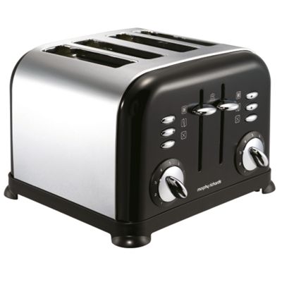 Morphy Richards Accents Jet Black Toaster