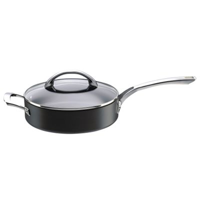 Raymond Blanc by Anolon Professional Hard Anodised Non Stick 24cm Covered Sautepan