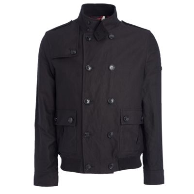 Black yorkhall Bomber Jacket