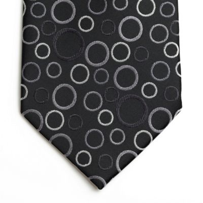 Black circles tie