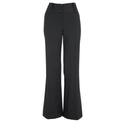 J by Jasper Conran Charcoal pinstripe tailored trousers