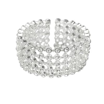 Silver coloured Diamante Cuff from Debenhams