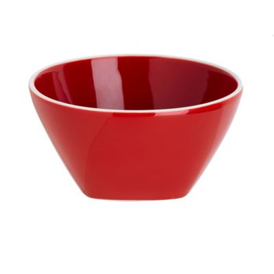 Red Tile cereal bowl