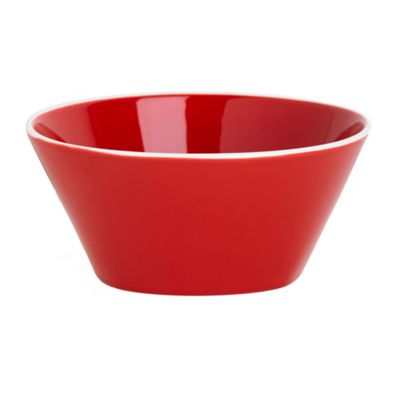 Red Tile large serve bowl