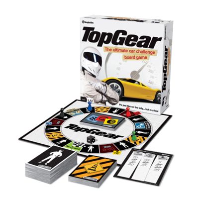 Top Gear car challenge board game