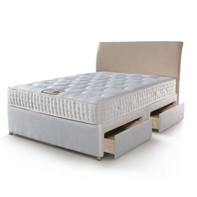 Sleepeezee Back care ultimate 2000 divan bed and mattress set