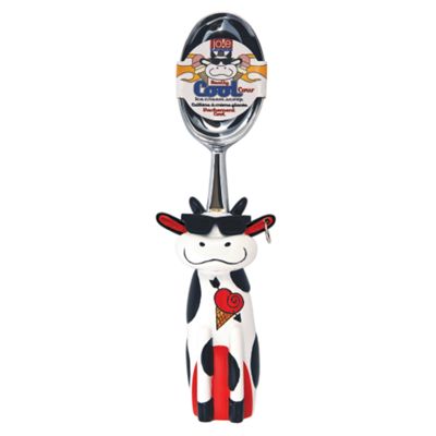 Really 'cool cow' chrome plated ice cream scoop