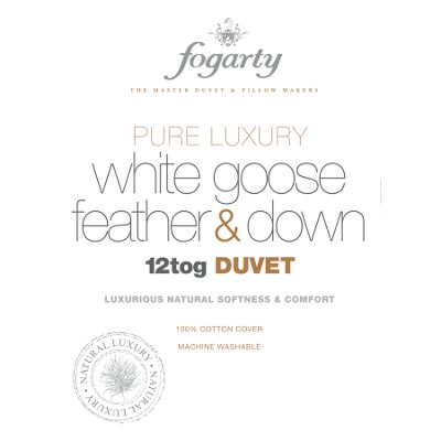 Goose feather and down 12 tog quilt