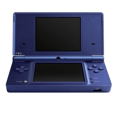 Metallic blue Nintendo DSI