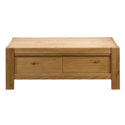 Debenhams Light oak Tate coffee table