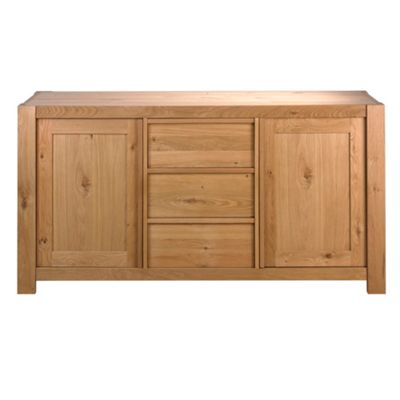 Debenhams Light oak Tate sideboard