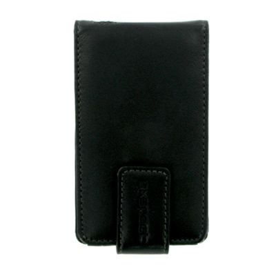 Black iPod touch 2G leather case