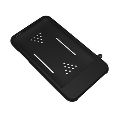 Black iPod touch 2G silicone case