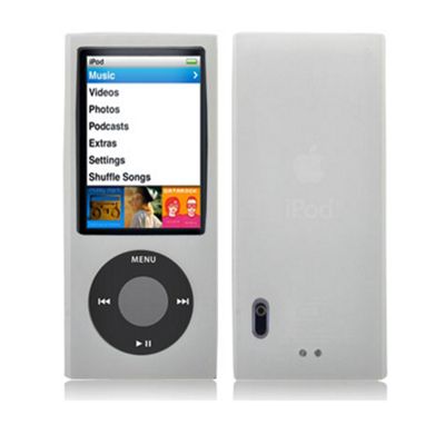 White iPod touch 5G silicone case