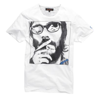 Ben Sherman White Face graphic print t-shirt