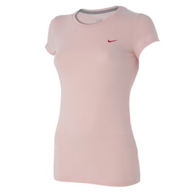 Pink essential sports t-shirt